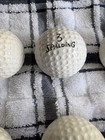 8 Vintage Golf Ball Lot Spalding  Arnold Palmer  Dunlap  Acushnet  Lynx