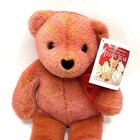 Avon Year Of The Teddy Bear Plush 100th Anv 2002 Pink Stuffed Animal 12  Talks 