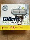 Gillette Skinguard Razor Blades Refill 8 Cartridges - New sealed Free Shipping