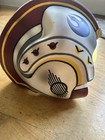 2002 Rubie   s Star Wars X-wing Rebel Pilot Helmet Mask Luke Skywalker Costume