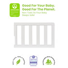Delta Children - Toddler  Baby Bed Guardrail Guard Rail Color Bianca 0081-130