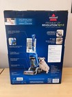 Bissell - Proheat 2x Revolution Corded Upright Deep Cleaner - Silver Gray cobalt