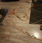 Thomas Mixed Wooden Train Set   Accessories Large Lot Over 120 Pieces See Photos