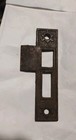Antique Reversible Victorian Eastlake Ornate Door Strike Plate Hardware