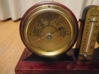 Vintage 1932 Selsi Home Desk Weather Station Barometer Thermometer