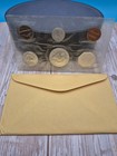 1961 Us Mint Proof Set 90  Silver  Philadelphia Coa Envelope 