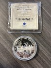2001 Republic Of Liberia  D-day Landing  20 Dollar  999 Silver Proof W coa