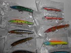 Wholesale Bulk Lot Set 42 Pc Mixed Models Fishing Lures Mix Minnow Crankbait New