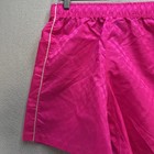 Dsg Youth Soccer Shorts Large 14-16 Pink Check Nylon Athletic Running Kids Nwt