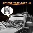 52  Led Work Light Bar 4  Light Pods mounting Bracket For Jeep Wrangler Jk 07-18