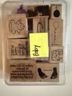 Rubber Stamps Stampin Up Baby Theme  Rubber Stamp Lot Of 10
