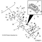 Polaris Hvac Chassis Harness  For Specific Ranger Models  Genuine Oem - 2414447