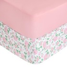 Stretchy Crib Sheets Girl  2 Pack Baby Crib Sheets Fitted For Standard Crib A   
