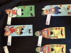 Vtg Lot Lucky Strike Cigarette Bridge Favor   Place Card Country Usa Spain Swiss