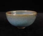 Fine Old Chinese  jun  Kiln  yaobian  Blue Red Porcelain Collectible Cup