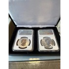 2 Piece Candian Silver Incuse Maple Ngc Pf70 Fdi Ms70