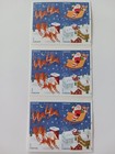 Usps Forever Santa And Sleigh Sheet Of 20 Book Stamps Christmas Holidays
