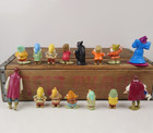 Vtg Lot Of Disney Snow White   The Seven Dwarfs Action Figures Toys Cake Toppers