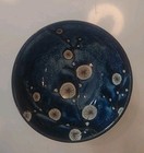 2 World Market Japan Cherry Blossom Bowls Blue Floral Stoneware  6-1 4   b2-g4 