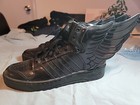 Adidas Originals X Jeremy Scott Wings 2 0 Black Patent Rare Size Us Mens 10 5