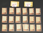 1966 Topps Batman Black Bat Series Lot Of 19 Cards Original Envelopes Included
