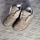 Ugg Boot Adult Size 9 Neumel Chestnut  Suede Low Chukka Fleece Lined 3236 Mens
