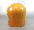 Vintage Antique Wooden Hat Mold Block Form Oval Millinery Supplies 1940s 21 5 