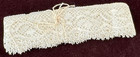 Vintage Handmade Bobbin Lace Trim W  Scalloped Edges   Picots 4  Yards  A282