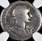 Emperor Trajan Silver Denarius Ancient Roman Coin 98-117ad Ngc Genuine Certified