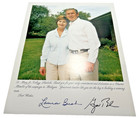 George W  Bush Laura Bush Signed Campaign Photograph 2004 Politics Collectible