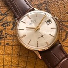 Breitling 1419 Antique Watch Gold-plated Manual Wind Oh Overhauled Vintage