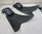 Force Fins Extra Large Xl Diving Scuba Snorkeling Black