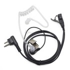 10x 2-pin Earpiece Headset Mic For Motorola 2-way Radio Walkie Talkie Headphones