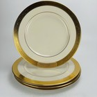 Lenox Westchester Dinner Plates Set Of 4 Ivory Gold Encrusted 10 5  Usa