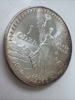 1990 Mexico 1 Oz  999 Silver Libertad 1 Onza Plata Unc Condition Toned