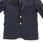 Brooks Brothers Boys Blazer Loro Piana Extrafine Wool Gold Crest Buttons Sz 14