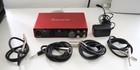 Scarlett Usb Audio Interface Focusrite 8i6 24-bit 3rd Generation - 4 Cables Incl