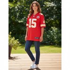 Nike Nfl Kansas City Chiefs Mahomes 15 Red Engineered Jersey Women s Medium