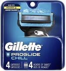 4 Gillette Fusion Proshield Chill Razor Blades Refill Cartridge Fit Power Shaver