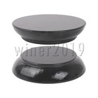Black Wooden Gavel Sound Block For Judge Lawyer Auction Court 4 84 X 1 02 Inch