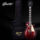 Spot Goods Mahogany Electric Guitar H-h Glossy Grote Lp-02 With Bag Color Option