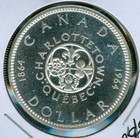 1964 Canada Silver Dollar Finest Grade Prooflike Pl  Cameo Plus