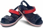 Kids Crocs Crocband Sandal Navy red Childrens Size 10 New Real Authentic   