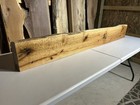 Rustic Figured Oak Wood Fireplace Mantel live Edge Oak solid Oak Mantlepiece