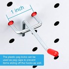 60 Assorted Pegboard Hooks With Pegboard Bins Plus 154 Peg 60 Hooks With Bins