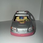 Fisher Price Loving Family Dollhouse Silver Musical Minivan Van Twin Time 2007 