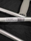 Adjustable Adult Standard Underarm Crutches 350 Lb Aluminum Silver gray
