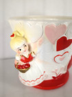 Rubens Originals Valentines Day Planter 6101v Japan Girl Hearts