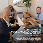 Jlab Epic Work Wireless Headset  Active Noise Cancellation  Charging Hub  90  Hr