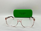 New Kate Spade Women s Calley Ht8 Pink Havana 52-15-140mm Optic Eyeglasses Frame